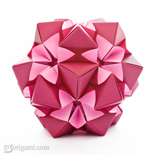 star Modular M Origami, S kusudama Origami Origami  Origami Kusudama, Boxes, origami instructions Origami,