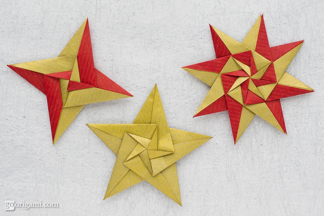 Origami Stars by Tomoko Fuse