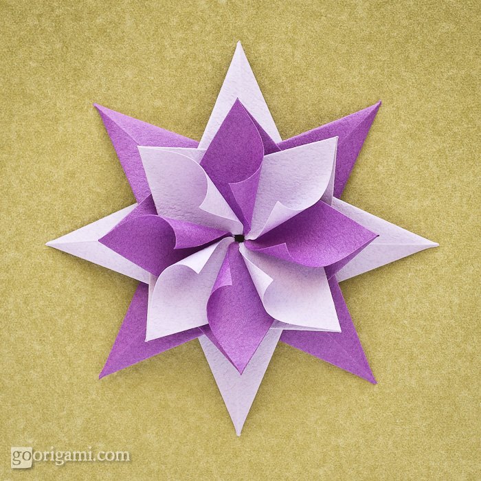 Origami STAR, How to make paper star easy, DIY EASY, Fold tutorial