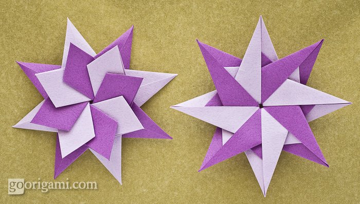 Origami Star by Enrica Dray — Modular Origami Star - Go Origami