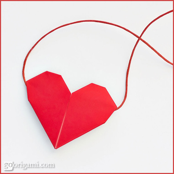 Origami Heart Envelope