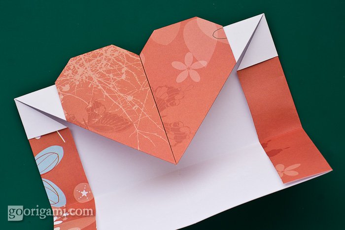 Origami Heart Envelope by Eric Strand