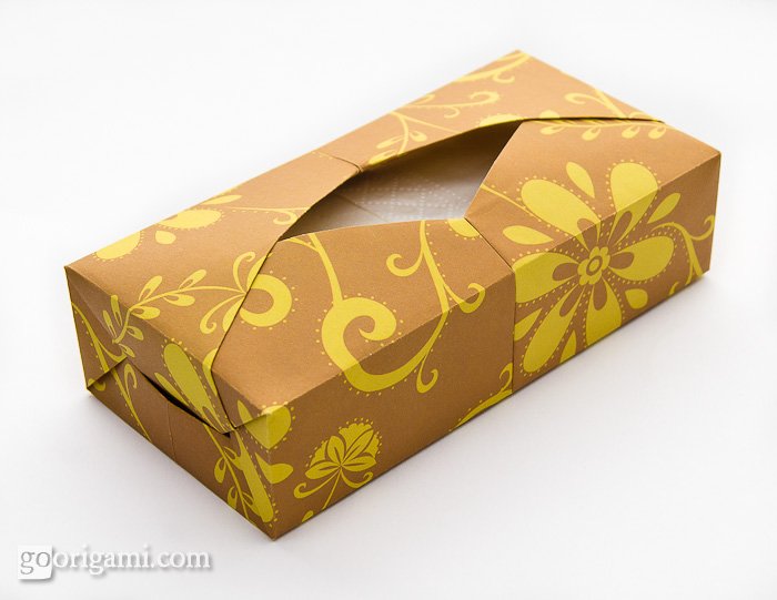 Origami Tissue Box