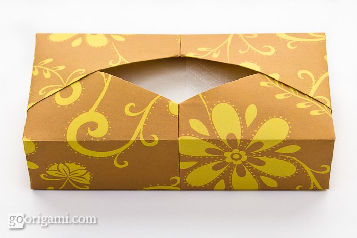 Origami Tissue Box