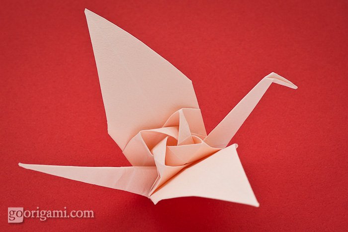 Origami Tsuru Rose, Kawasaki Rose Crane