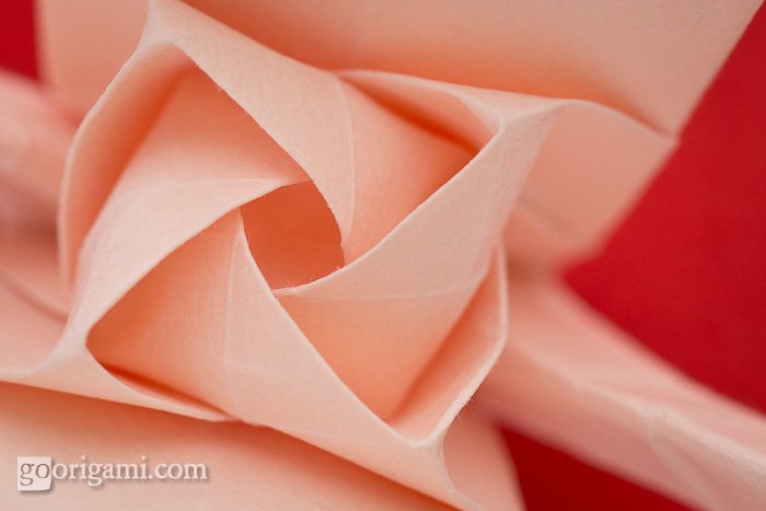 Origami Tsuru Rose, Kawasaki Rose Crane