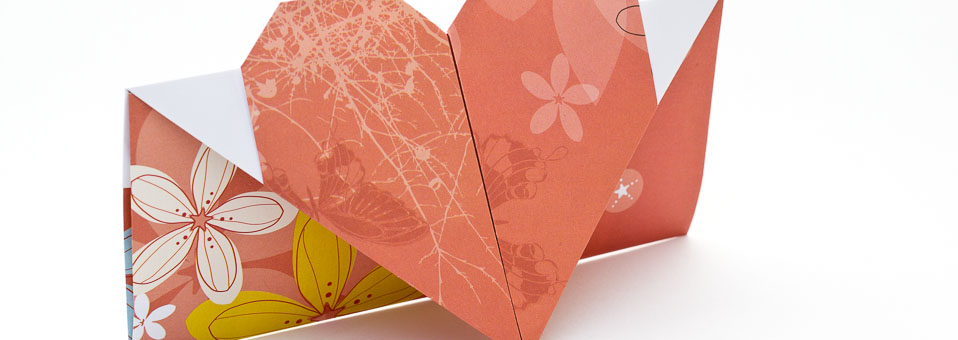 Origami Heart Envelope