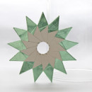 Origami Stars from Silver Rectangles