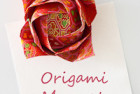 Kawasaki Rose as an Origami Magnet