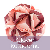 Clover Kusudama
