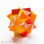 60-Degree Origami Modular