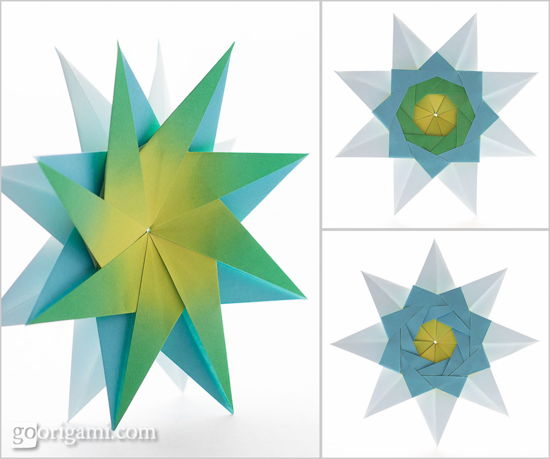 How to Make a Nordic Origami Star - Francois et Moi