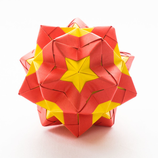 Star Sonobe - Modular Origami Ball