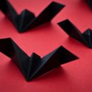 Origami Bat — Halloween Origami